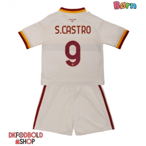 AS Roma Santiago Castro #9 Udebanesæt Børn 2026-27 Kort ærmer (+ korte bukser)